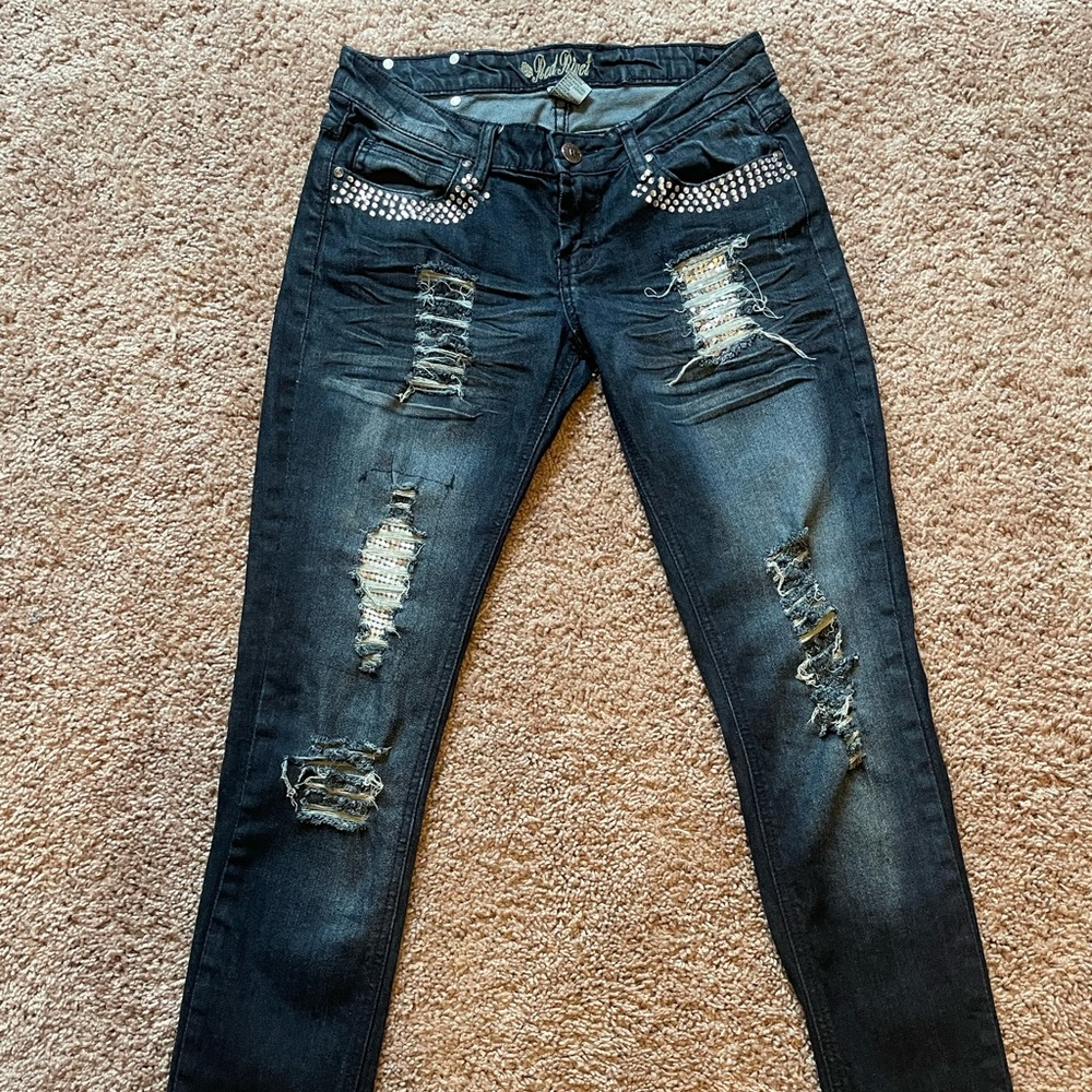 dark blue jeans from the brand Red Rivet